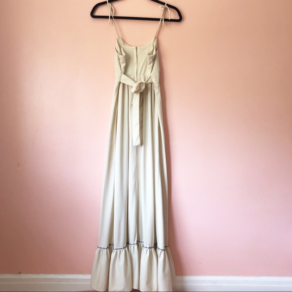 Vintage Rosebud Trim Maxi Dress - Picture 3 of 4